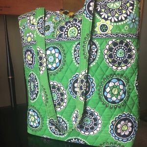 Green Vera Bradley Tote